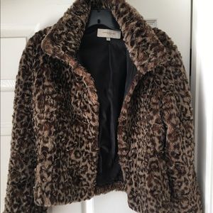 Karen Millen Faux Leopard Jacket